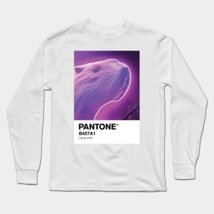 Pantone Capyrunner Portrait Long Sleeve T-Shirt